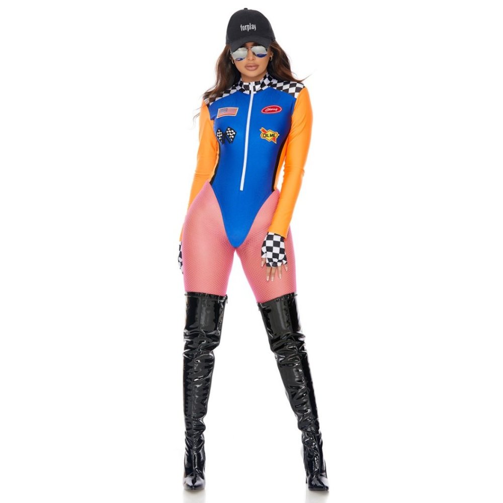 Forplay Sponsor Me Sexy Racer Costume